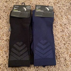 Two Pairs of Nike Vapor Cushioned Socks
